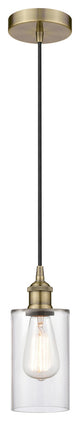 Innovations 616-1P-AB-G802 1-Light Mini Pendant, Antique Brass