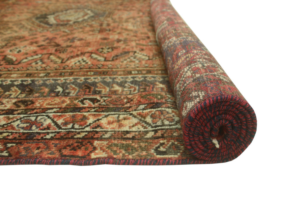 Semi-Antique Kempe Rust Rug
