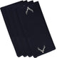 Cool Dude, Holiday Animal Print Napkin, Set of 4, Navy Blue