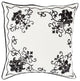 Surya Eloise ELO-005 22"x22" Pillow Kit, Black/Cream