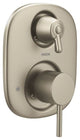 Moen Align Two-Handle Three-Function Transfer Valve Trim, Brushed Nickel