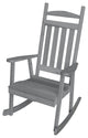 Cedar Classic Porch Rocker, Gray Stain