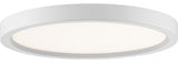 Quoizel OST1711W LED Flush Mount, White Lustre Finish