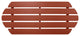 Westport Coffee Table, Rustic Red