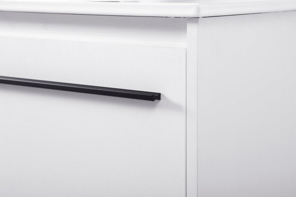 40" Single Bathroom Vanity, White