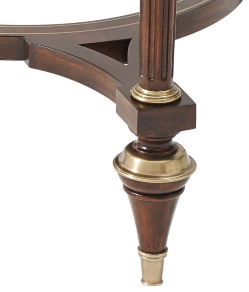Louis XVI Mahogany Mechanical Center Table