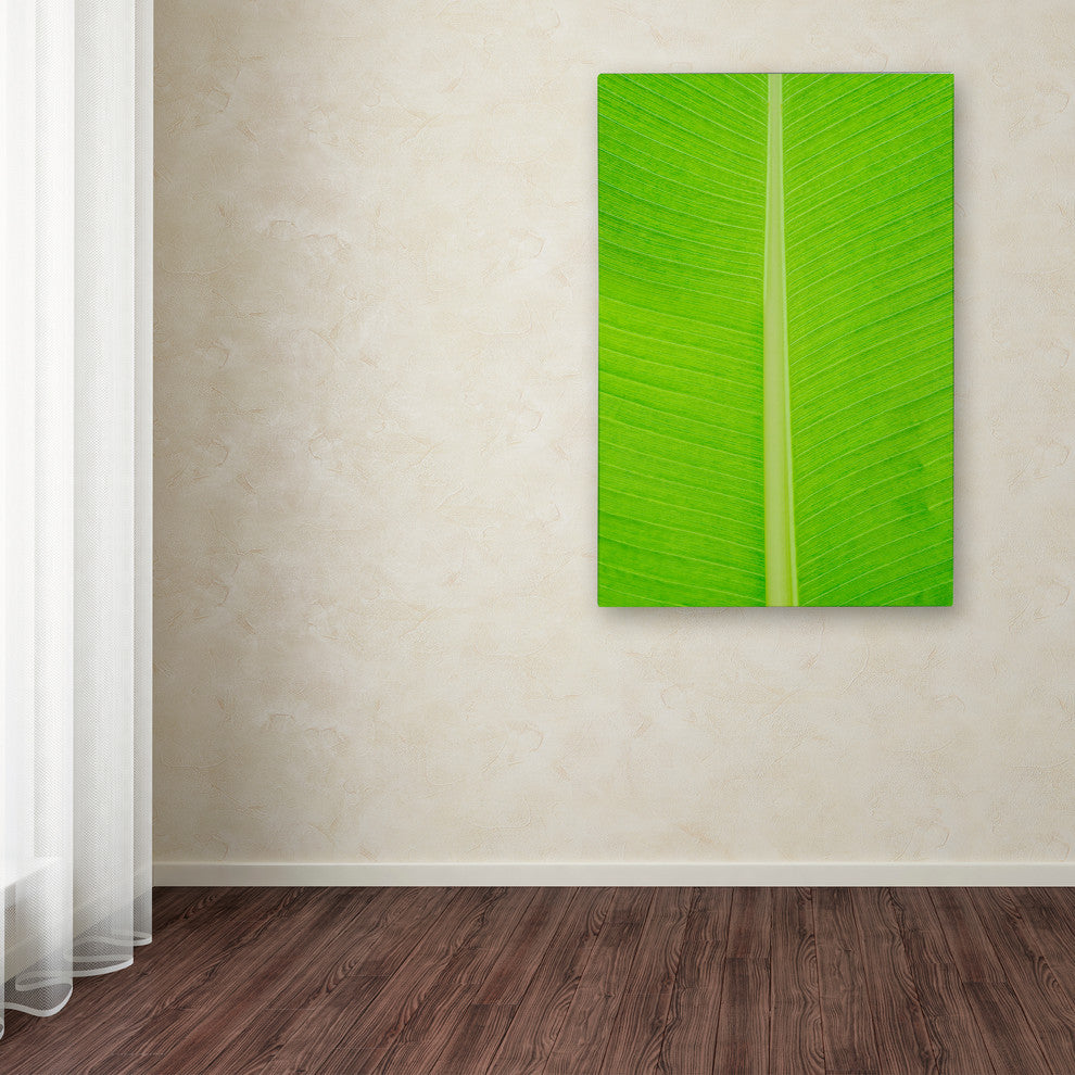 Cora Niele ''Leaf Texture I'' Canvas Art