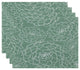Olena, Floral Print Placemat, Green
