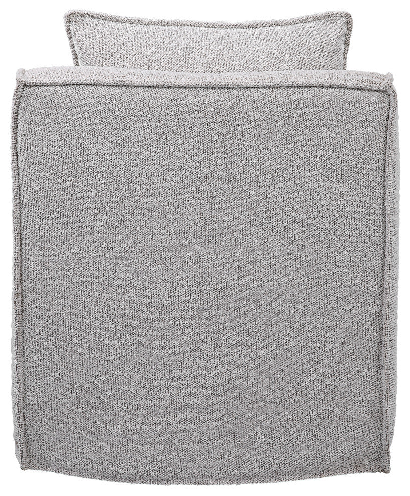 Uttermost Welland Gray Swivel Chair