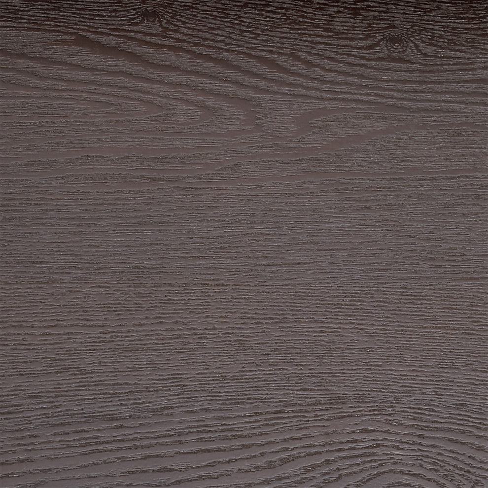 Manon Console Table, Matte White With Dark Walnut Legs