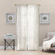 Deco Crushed Taffeta Tailored Panel, Gold, 48" X 84"