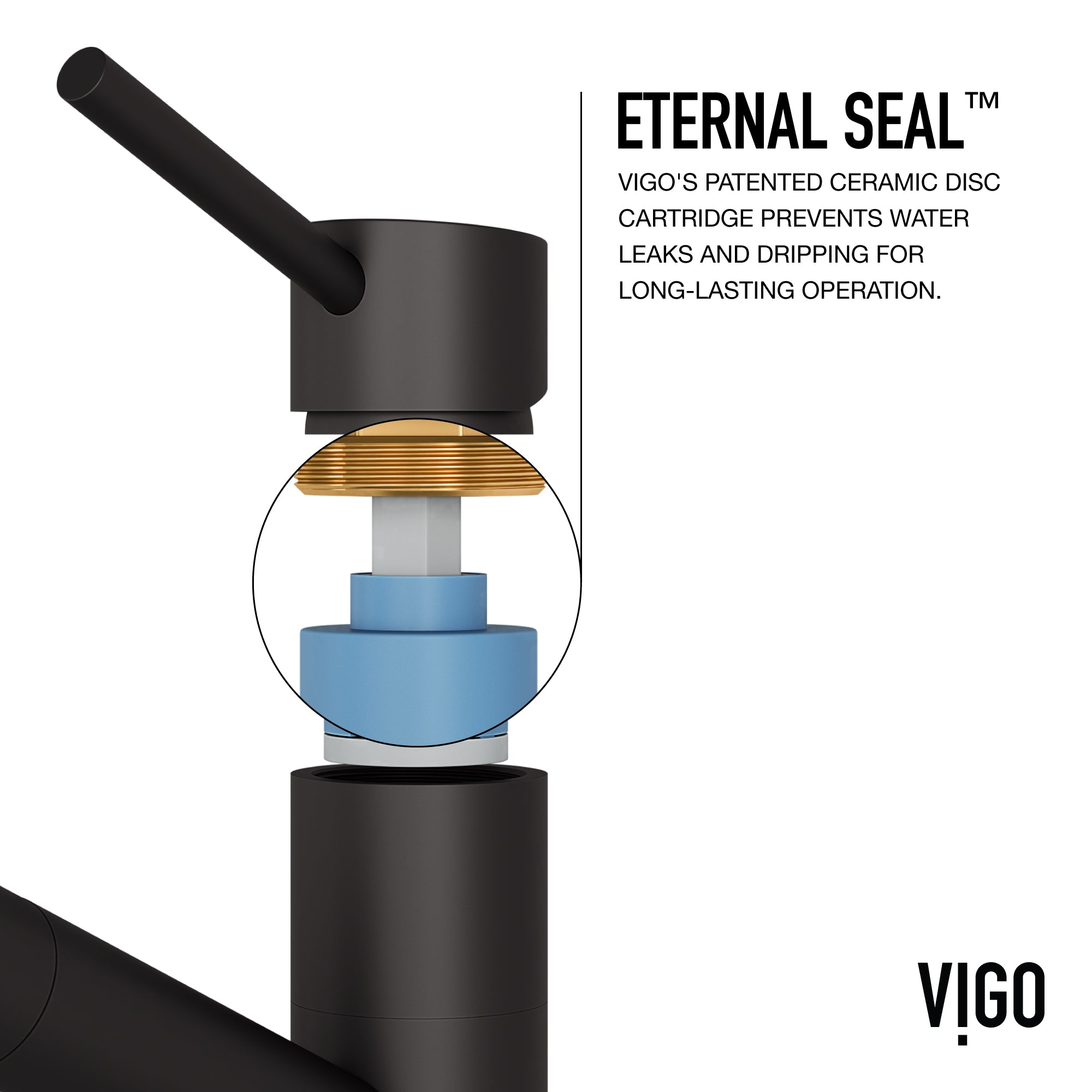 VIGO Branson 9" H Single Handle Pull-Out Sprayer Kitchen Faucet, Matte Black, Without Extras