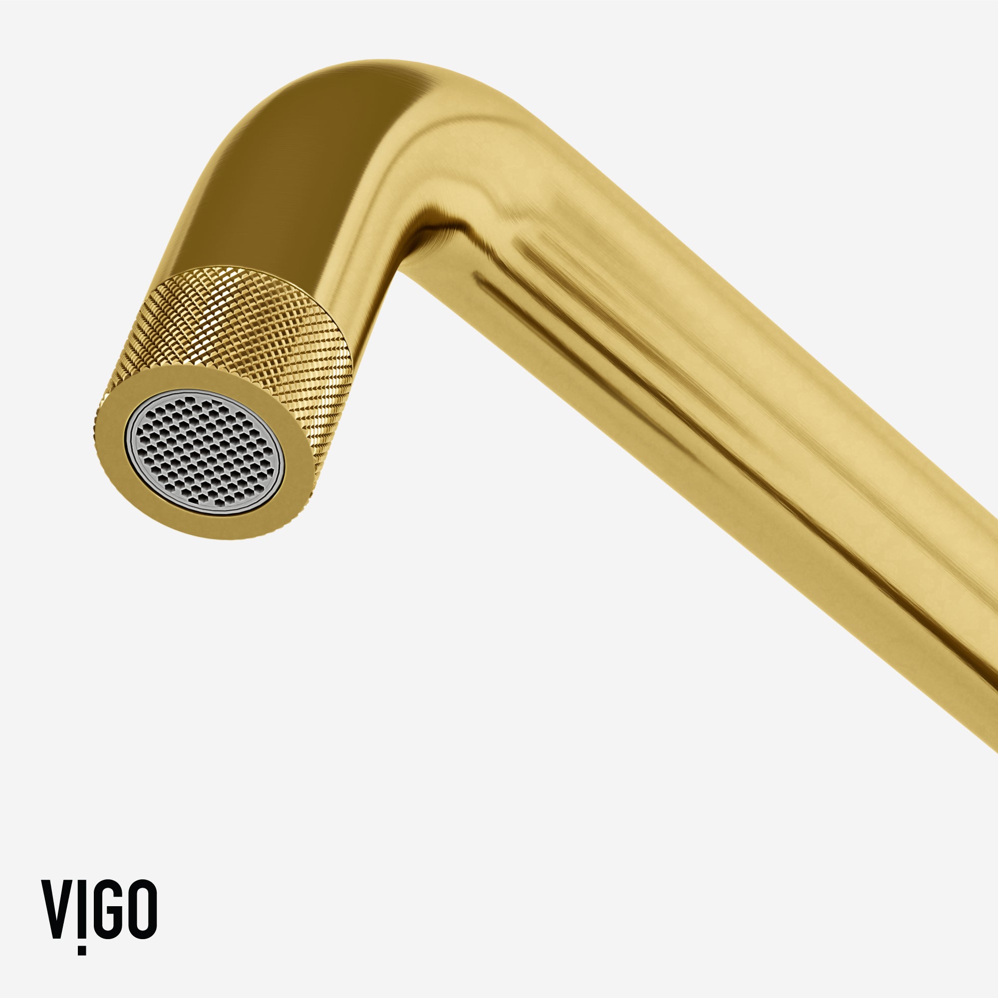 VIGO Cass 12" H 2-Handle Widespread Bridge Pull-Out Sprayer Kitchen Faucet, Matte Brushed Gold