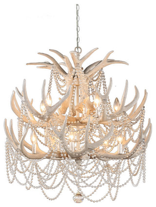 Denali 2 Tiers Antler Chandelier