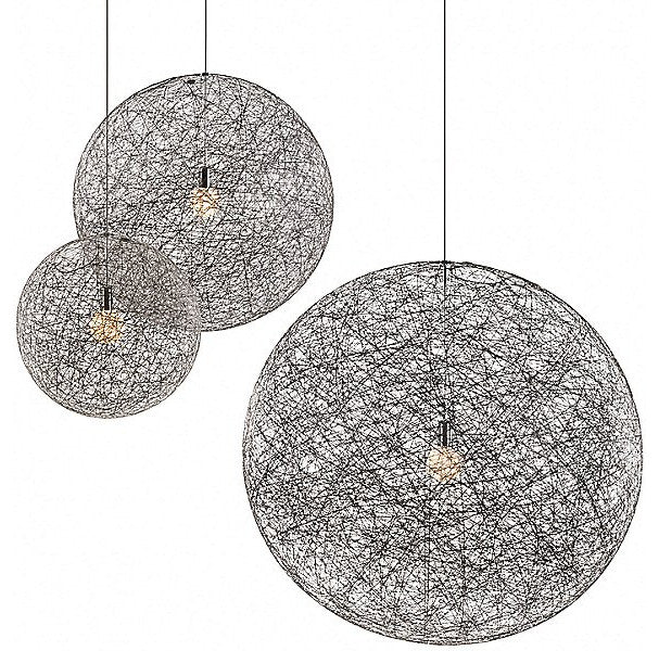 Lilly Random Light, Black, 12", Dia