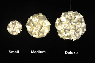 Squares Hanging Pendant Lamp, Small