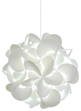 Medium Rounds Swag Plug in Pendant Lamp - LED Bulb, Cool white glow