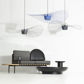 Lilly Pendant Lamp, Cooper, 47" in Dia