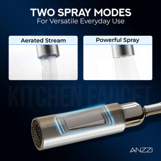 Modern Touchless Kitchen Faucet, Brushed Nickel