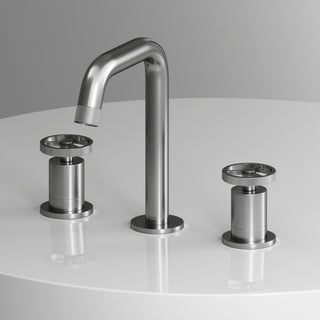 VIGO Cass 8" H 2-Handle Widespread Bathroom Faucet, Brushed Nickel