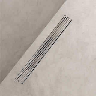 VIGO Elan Linear Shower Drain, Chrome, 24"