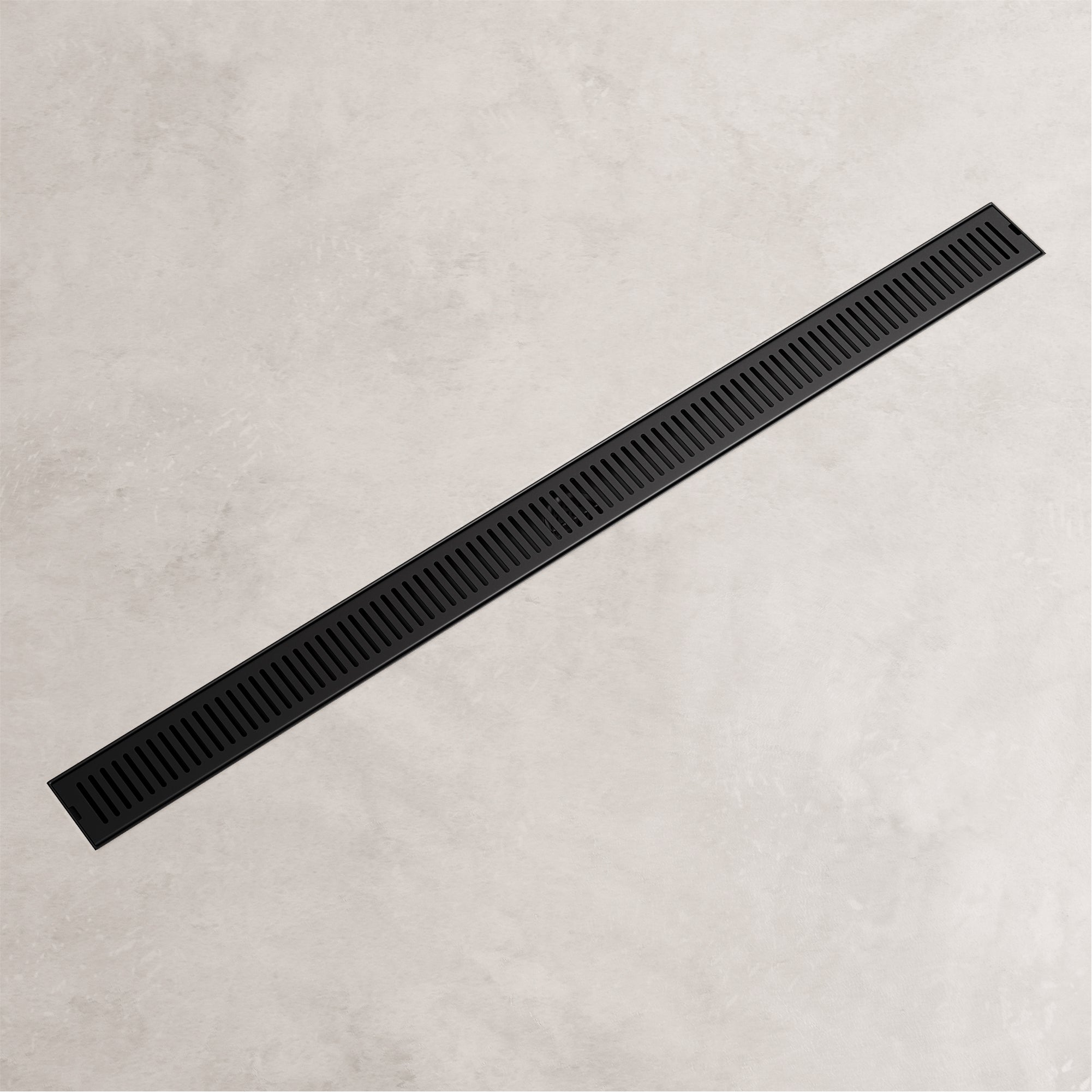 VIGO Elan Linear Shower Drain, Matte Black, 36"
