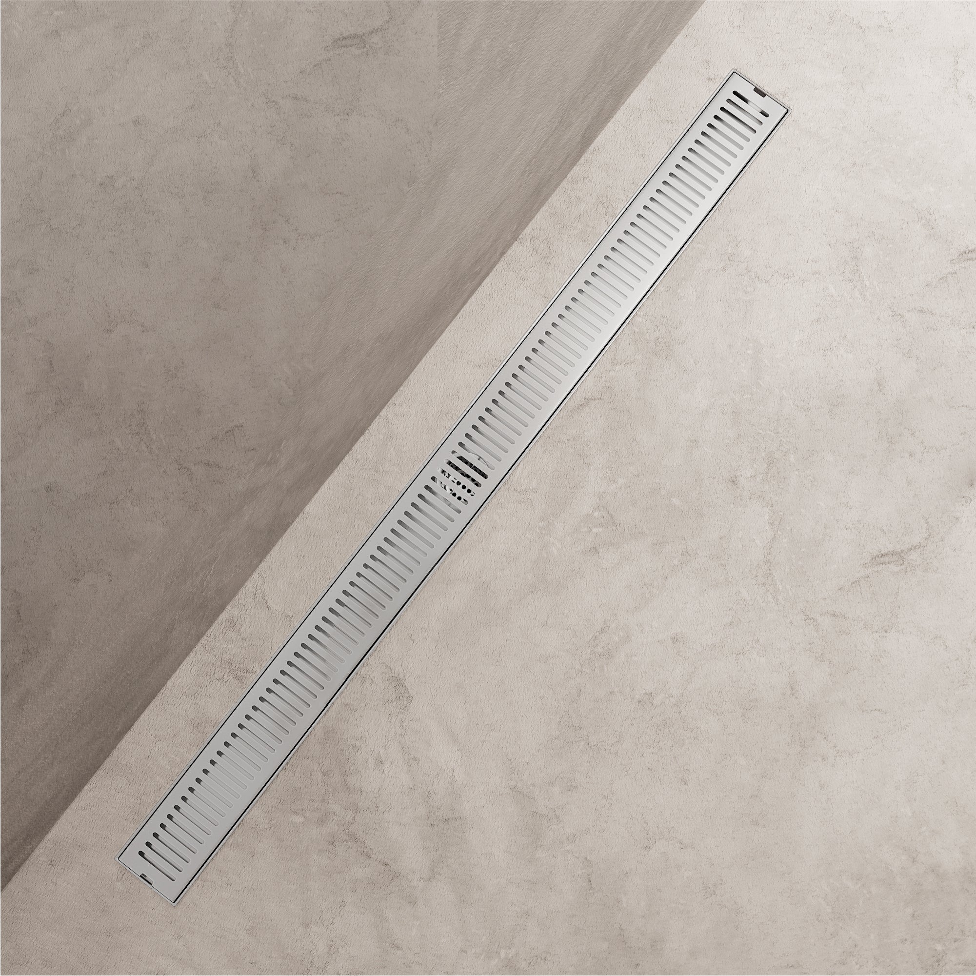 VIGO Elan Linear Shower Drain, Chrome, 36"