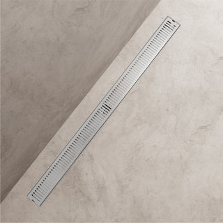 VIGO Elan Linear Shower Drain, Chrome, 36"