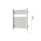 Denby Towel Warmer 27"x24" Plug-In, Polished Nickel