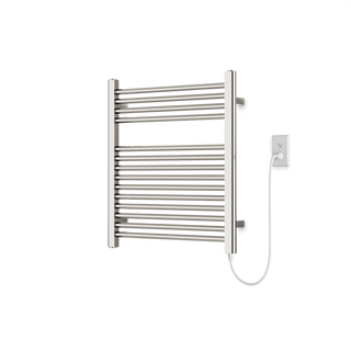 Denby Towel Warmer 27"x24" Plug-In, Polished Nickel