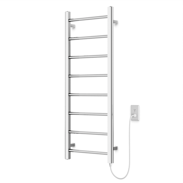 Ryton Towel Warmer 47"x18" Plug-In, Chrome