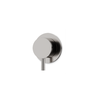 Volume Control 1/2" Trim Kit, RND and Lever, Brushed Nickel