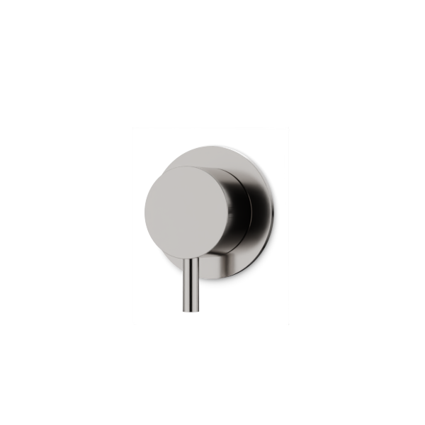 Volume Control 1/2" Trim Kit, RND and Lever, Brushed Nickel