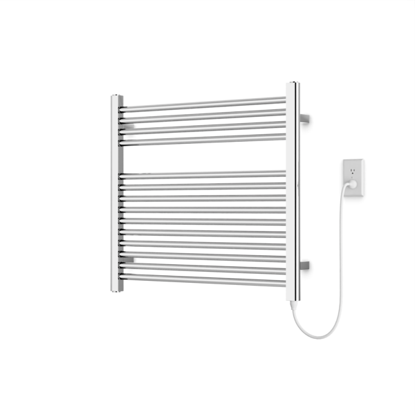 Denby Towel Warmer 27"x30" Plug-In, Chrome