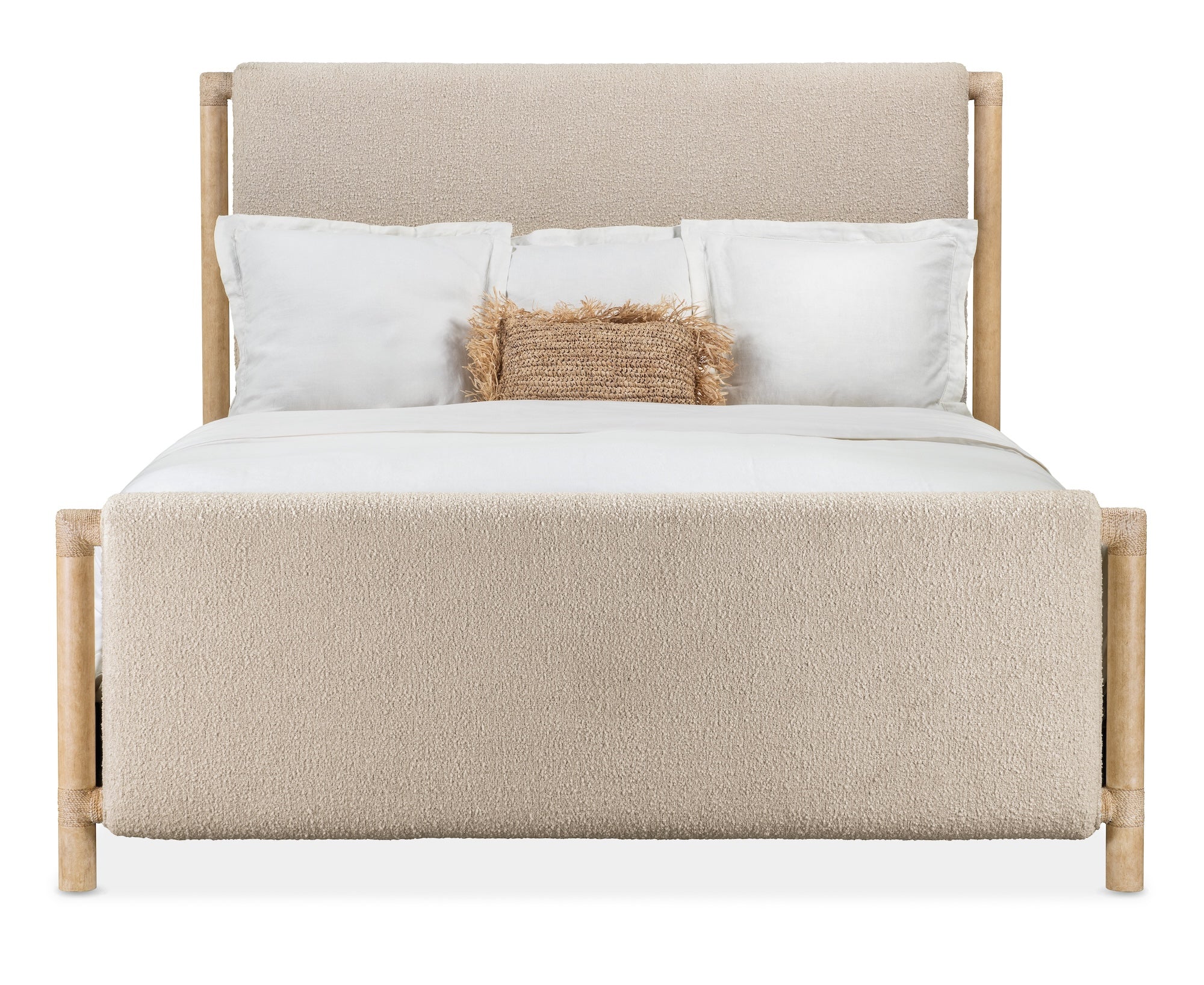 Retreat King Upholstered Panel Bed