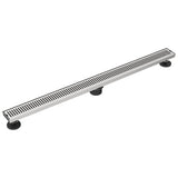 VIGO Elan Linear Shower Drain, Brushed Nickel, 36"