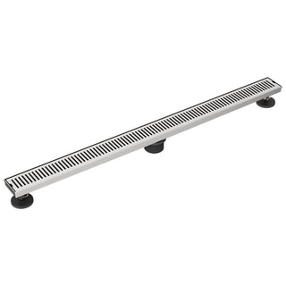 VIGO Elan Linear Shower Drain, Brushed Nickel, 36"