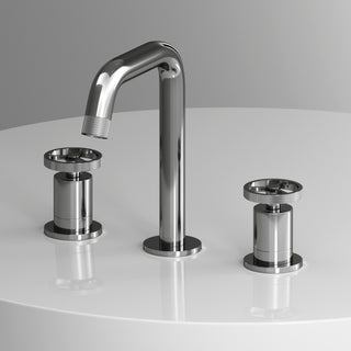VIGO Cass 8" H 2-Handle Widespread Bathroom Faucet, Chrome