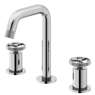 VIGO Cass 8" H 2-Handle Widespread Bathroom Faucet, Chrome