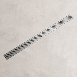 VIGO Elan Linear Shower Drain, Brushed Nickel, 36"