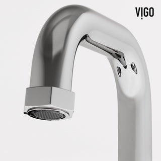 VIGO Hart 7" H 2-Handle Widespread Bathroom Faucet, Chrome