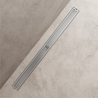 VIGO Elan Linear Shower Drain, Brushed Nickel, 36"